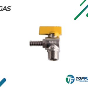 Registro 90º Lado Macho - Lado Espigão - TopGas